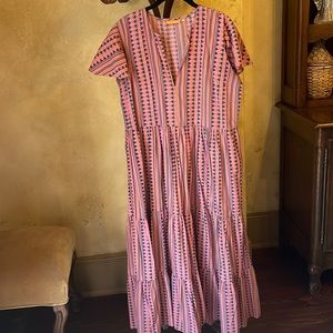 Oliphant maxi dress, size large